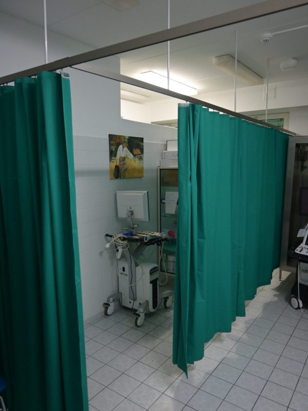 zasłona do szpitala